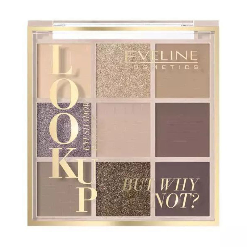 Палетка тіней для повік Eveline Cosmetics Look Up But Why Not? Eyeshadow Palette, 10.8 г